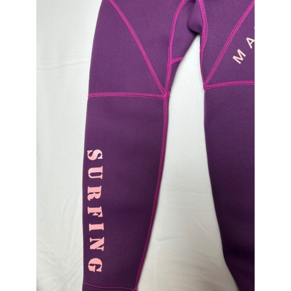 Dive & Sail Manta Kids XL Full Body Wetsuit Pink Purple Neoprene Surf Suit - Picture 8 of 12